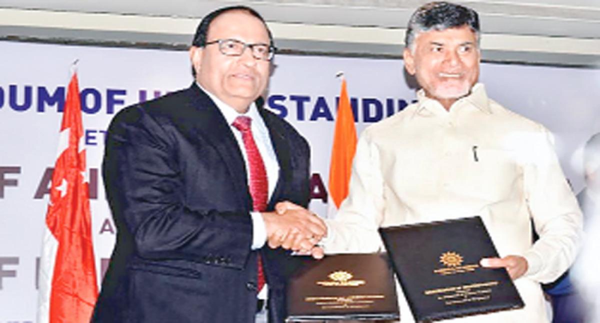 Key pact on Amaravati today