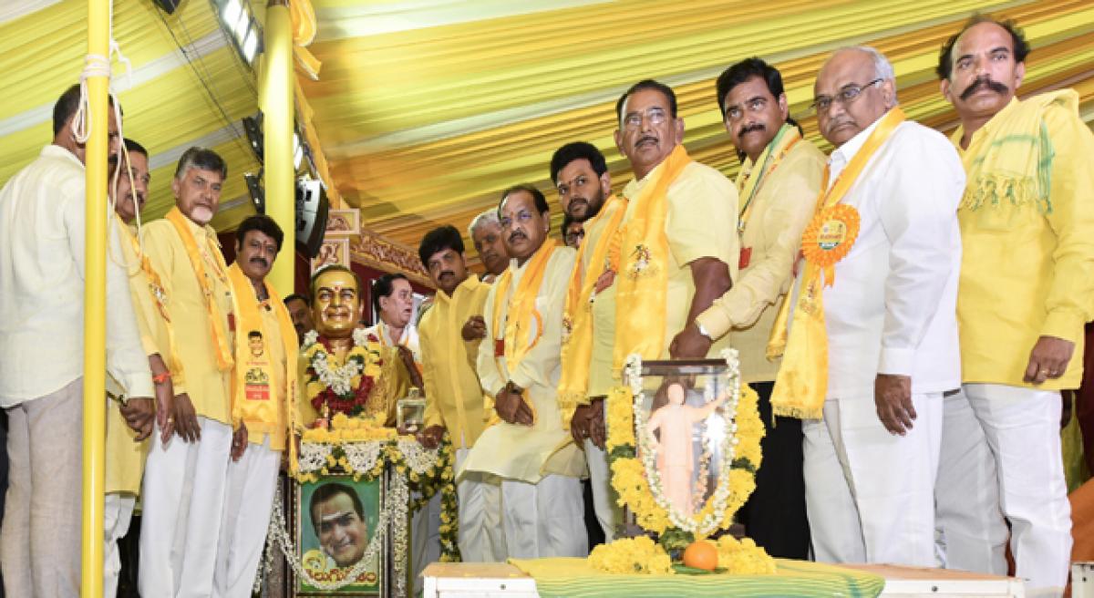 Chandrababu Naidu for stern action against culprits