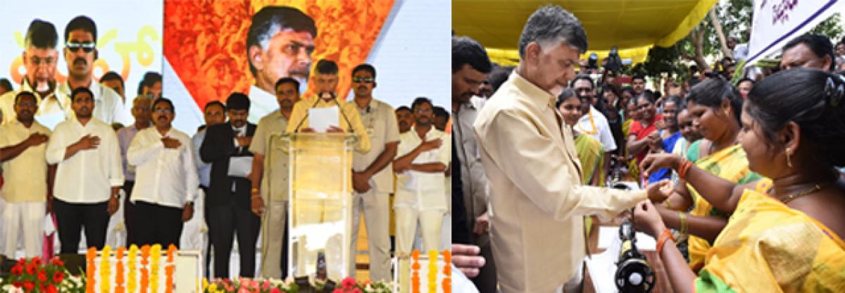 Chandrababu Naidu moots Maha Sankalpam every month