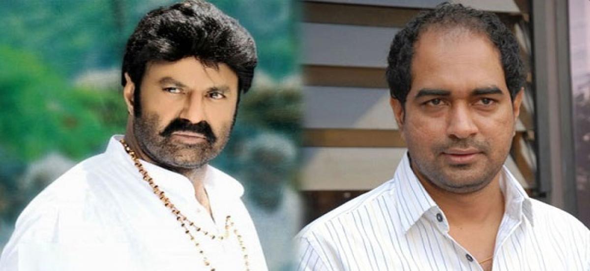 Balayya Unhappy With Krishs Conditions?