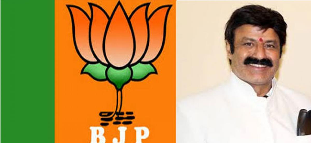 BJP demands Balakrishna’s suspension