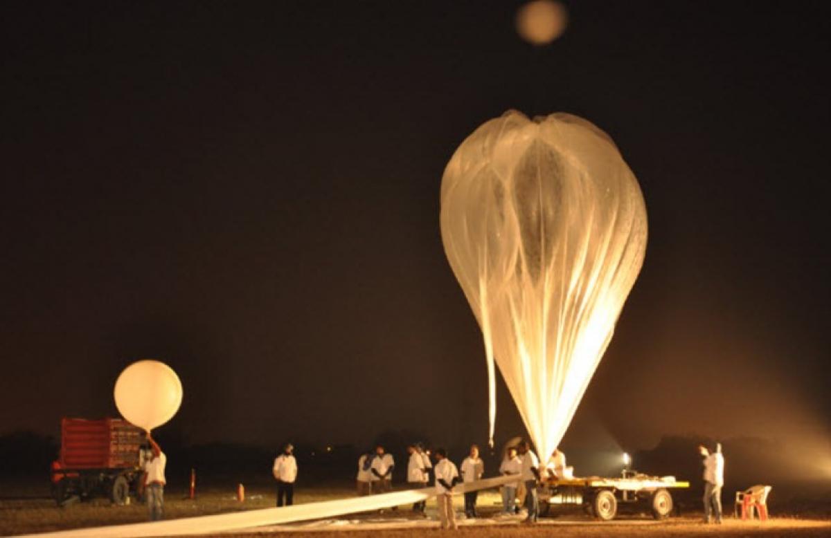 Microsatellite launched from TIFR Balloon Facility