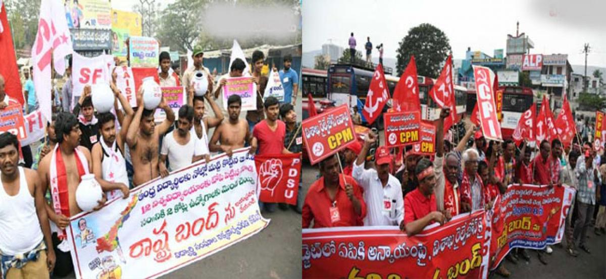 Schools Shut, Tight Security As Left Calls For AP Bandh Today