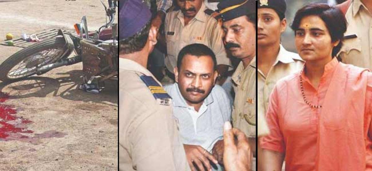 7 accused in 2008 Malegaon blast booked with terror conspiracy, murder