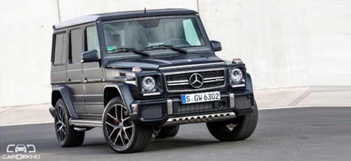 New-Gen Mercedes-Benz G-Class To Make Its Debut On January 15, 2018