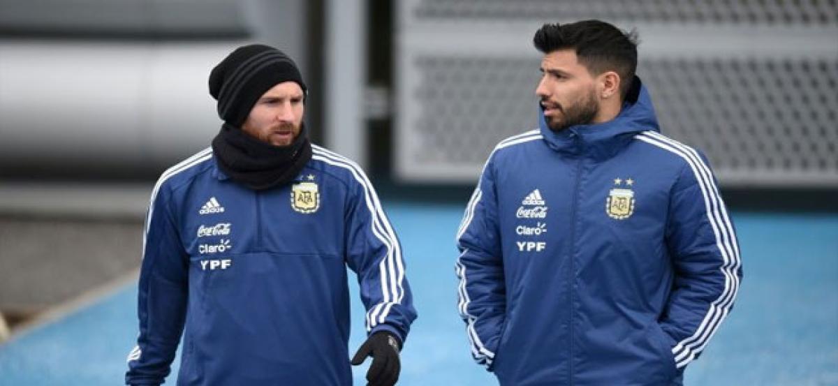 Aguero says club link-up with Messi impossible