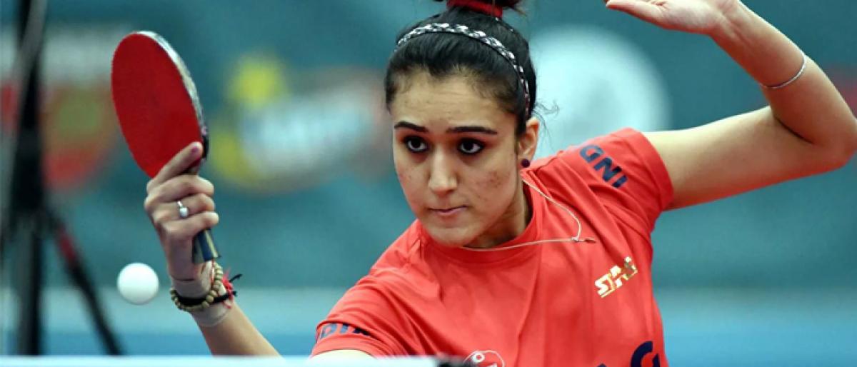 Female paddler Manika Batra eyes Vijayawada glory