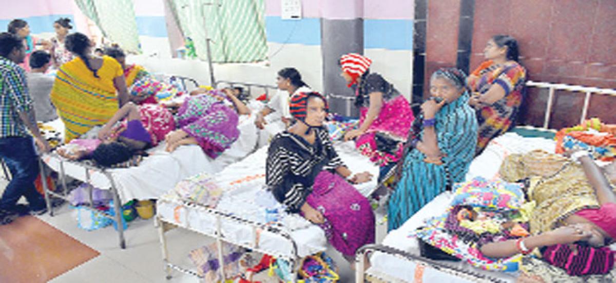 Pregnant and nursing women bear the brunt as beds, staff fall short at GGH in Vijayawada