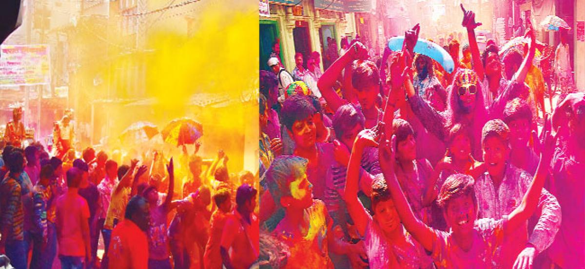 Holi fever grips Begum Bazaar; business takes a back seat