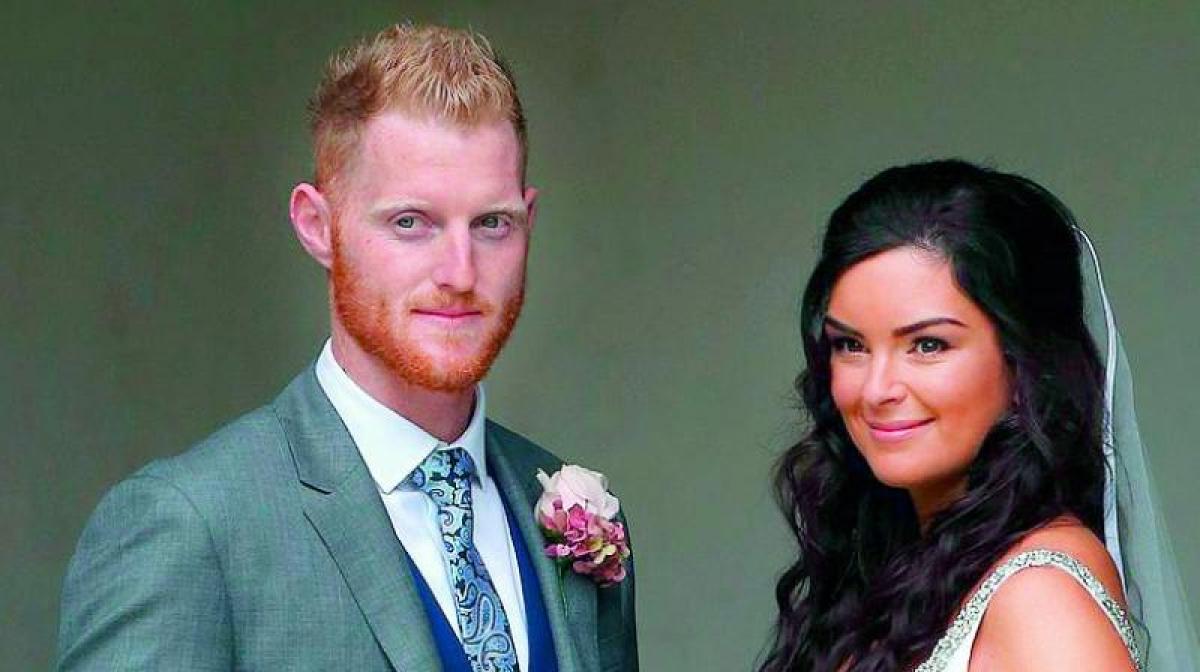 Banned English allrounder Ben Stokes ties wedding knot