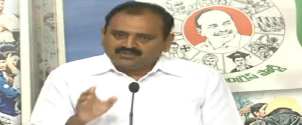 YSRCP leader Bhumana Karunakar Reddy questions Chandrababus assets