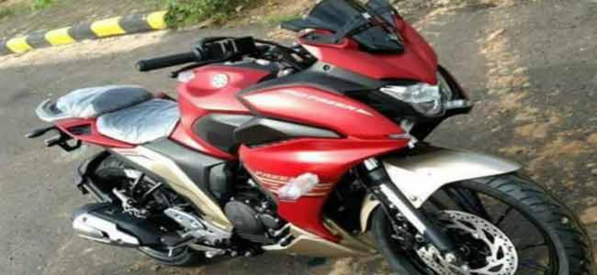 Yamaha Fazer 250 Spotted Without Camouflage