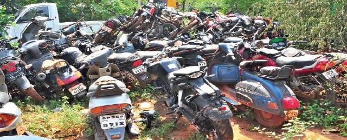 Police Seize 222 Bikes Book Drink And Drive Cases 
