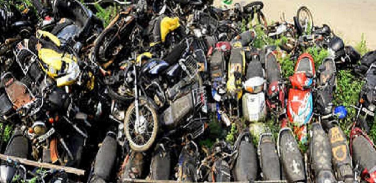 Greater Chennai Corporation to E-auction abandoned vehicles