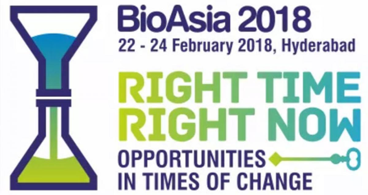 15th Edition of BioAsia 2018 to kick start from February 22nd in Hyderabad