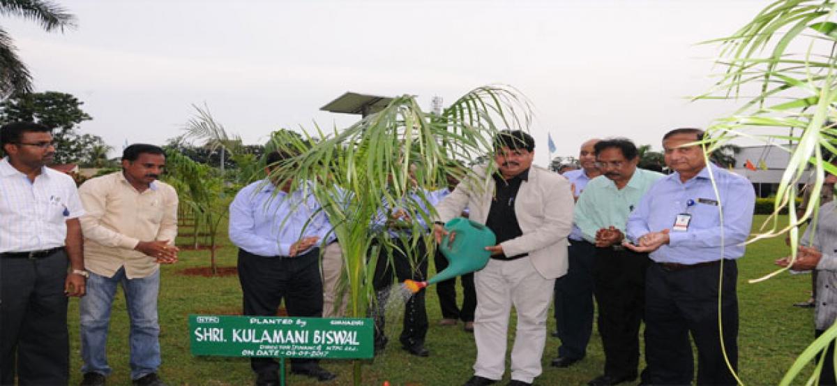 National Thermal Power Corporation Director visits Simhadri Super Thermal Power Plant