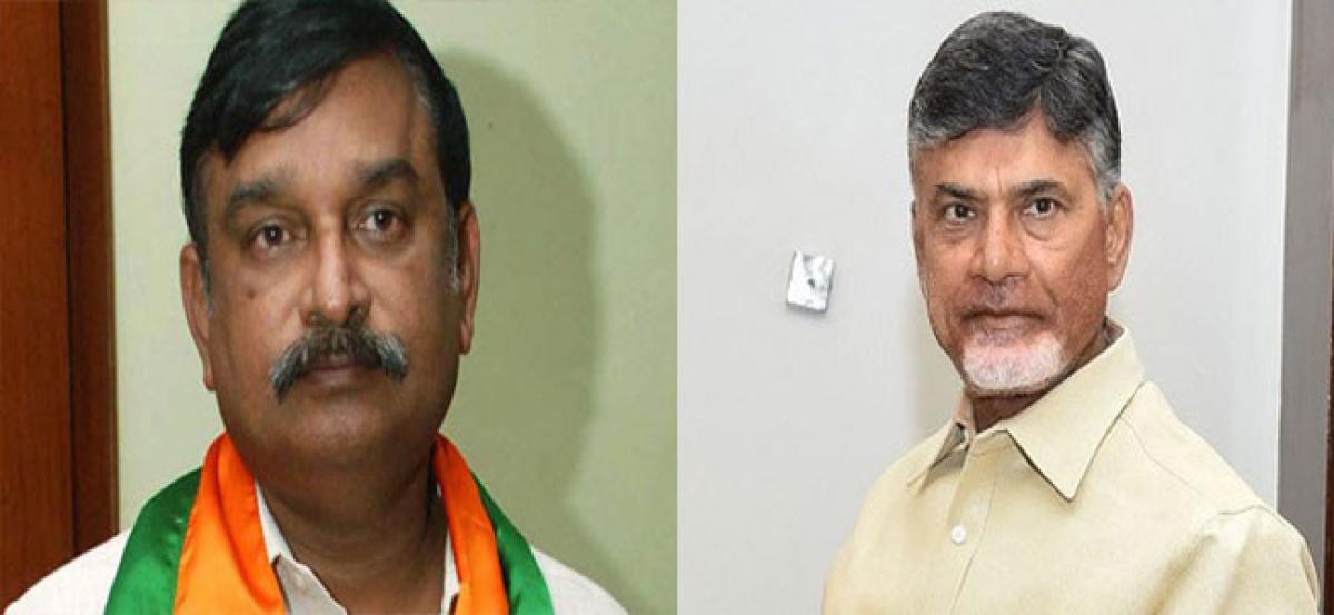 Vishnu Kumar Raju warns Chandrababu on criticism of Modi