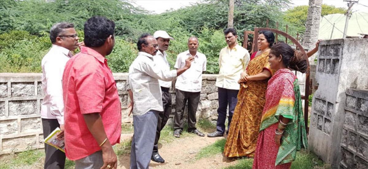 Corporator M Lakshmi Prasanna Goud solves drainage problem