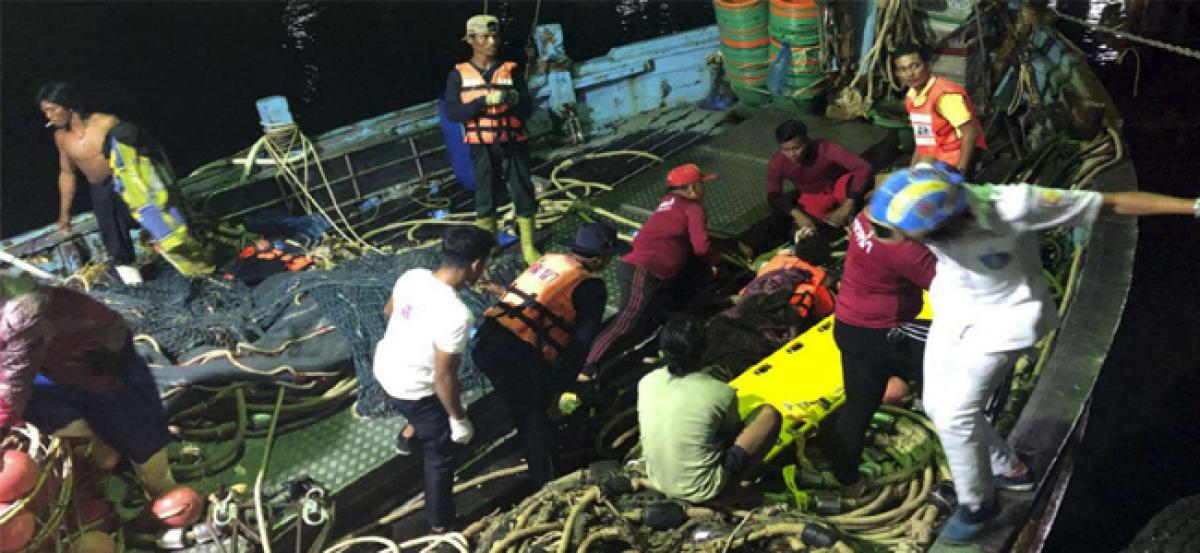 Boat carrying 97 people capsizes off Thailands Phuket island, 49 missing