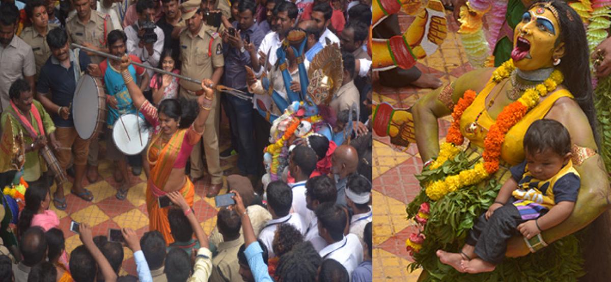 Bonalu festivites rolle on