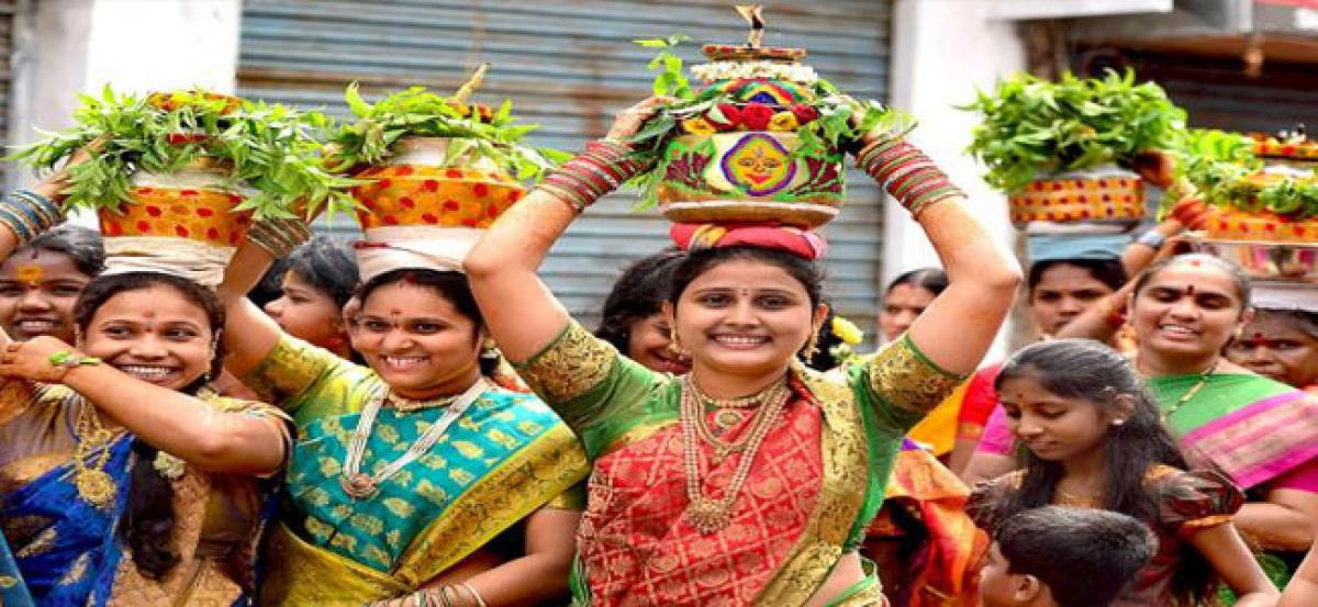 Telangana Bonalu to be offered to Goddess Durga