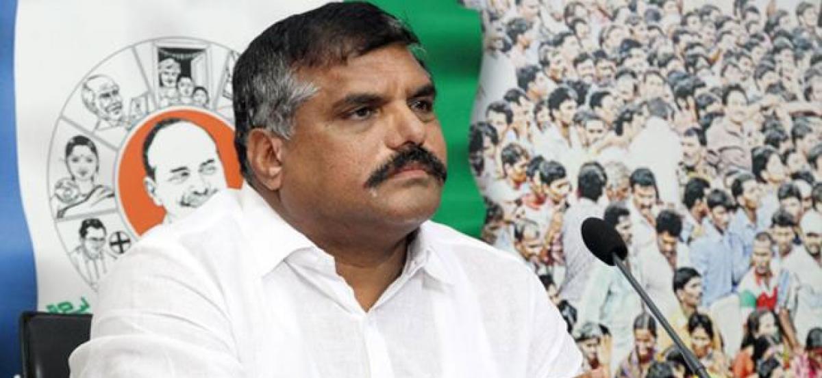 Chandrababu Naidu silence is deafening: Botsa Satyanarayana