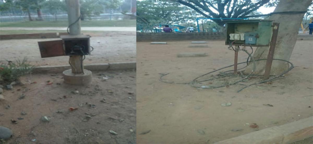 A dangerous neglect at Indira Park