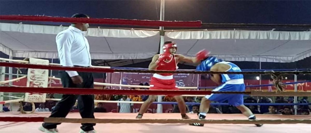 National Boxing tourney  from Oct 24