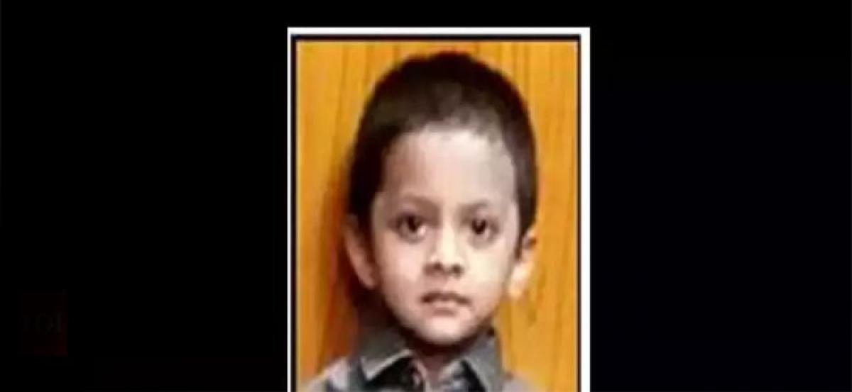 Three-yr-old killed in accident on his first day of school in Hyderabad