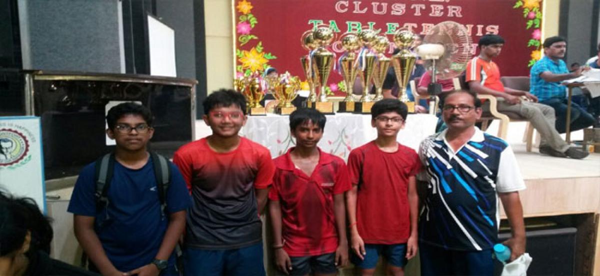 Akshara School wins TT Championship