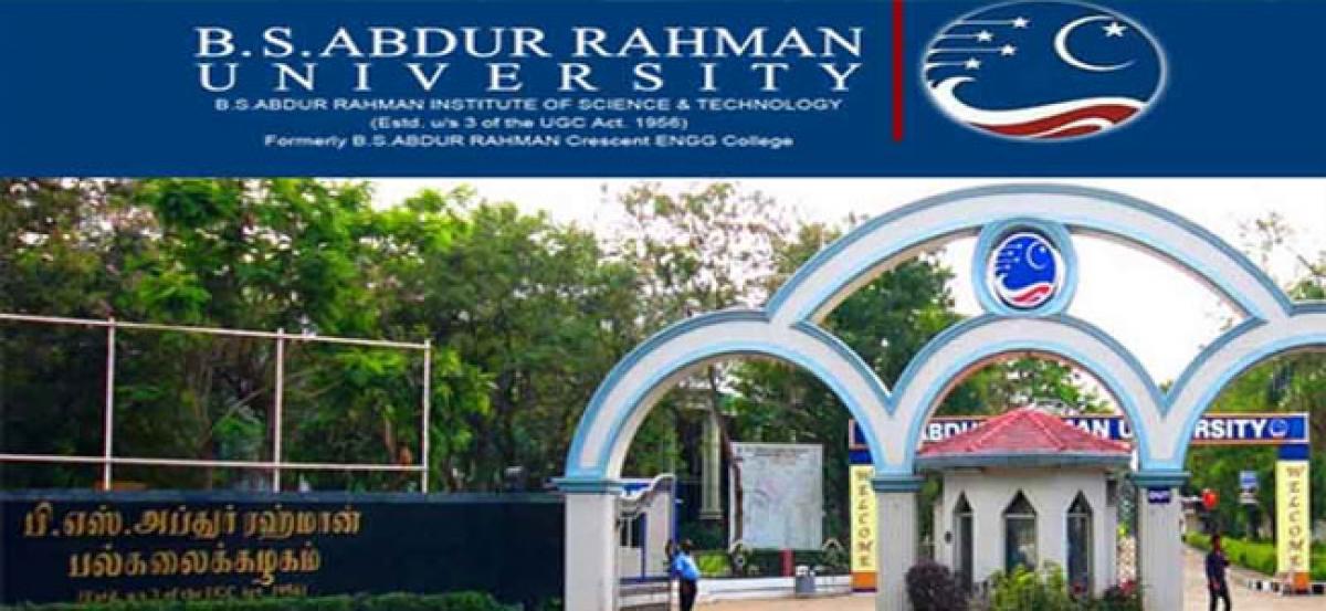 Abdur Rahman Crescent Institute gets 4-star rating