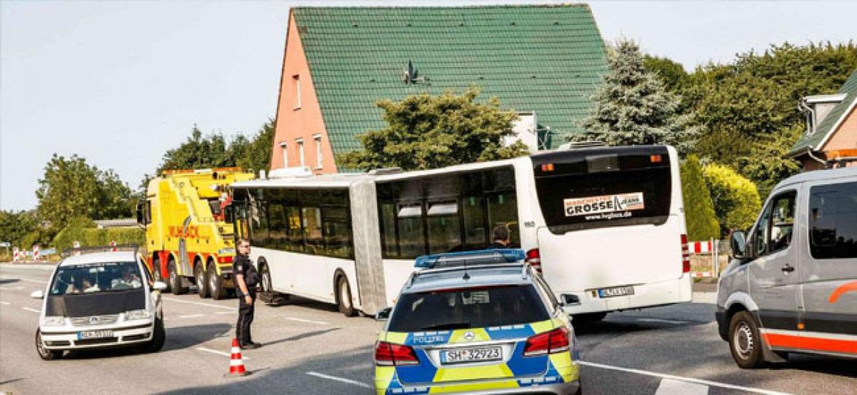 10 injured as man with knife attacks bus passengers in Germany
