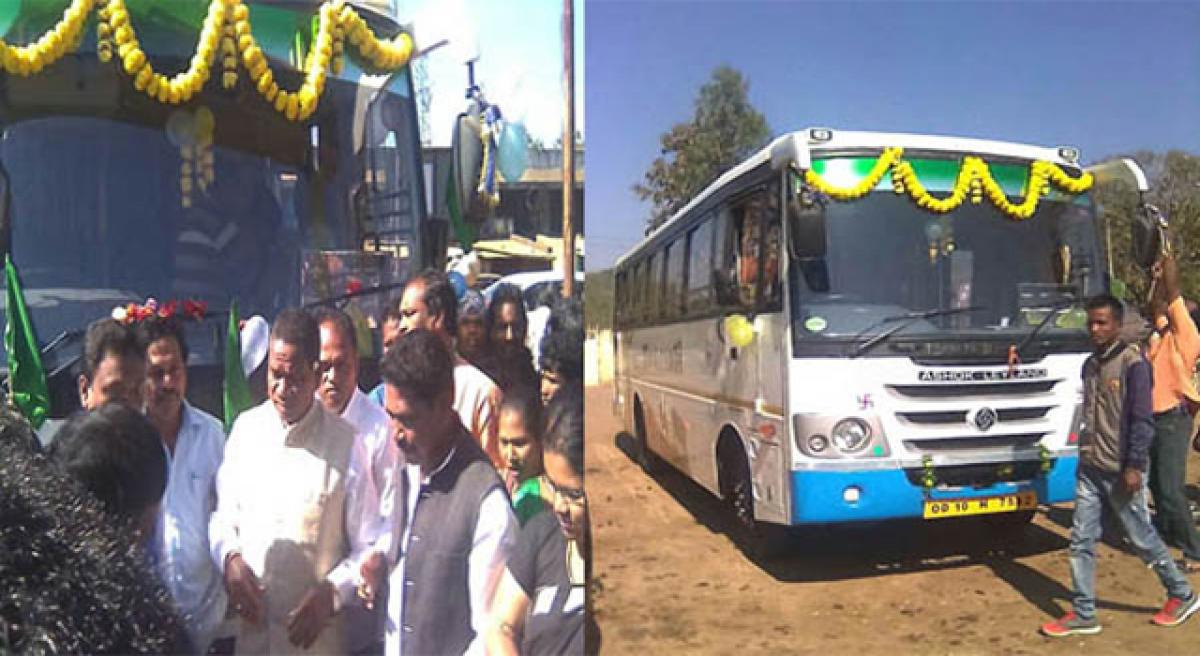 Odisha launches bus service to disputed Kotiya area