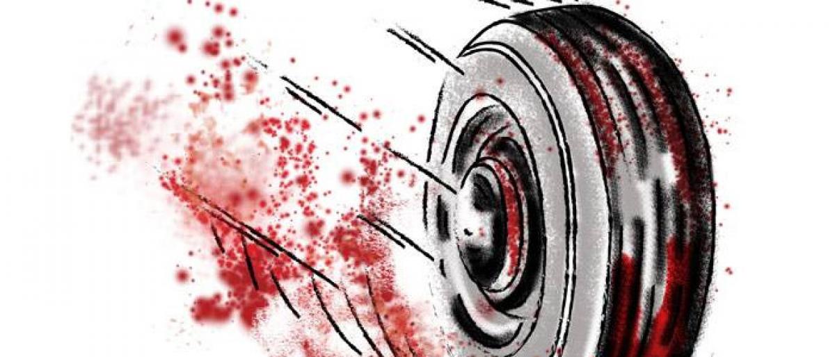 5-yr-old among six killed after vehicle rams into bus shelter in Nagarjuna Sagar