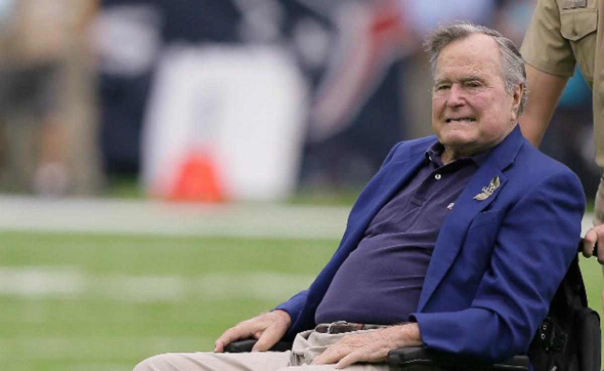 George HW Bush Grabbed My Butt, Alleges Fourth Woman