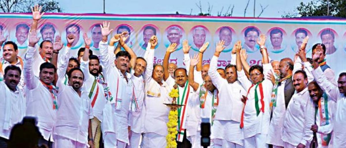 Voting begins in Karnataka bypolls, litmus test for Congress-JDS coalition