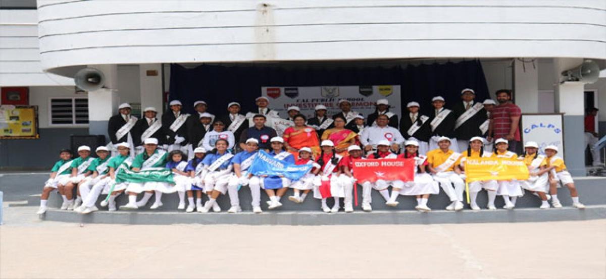 Investiture ceremony held at CALPS