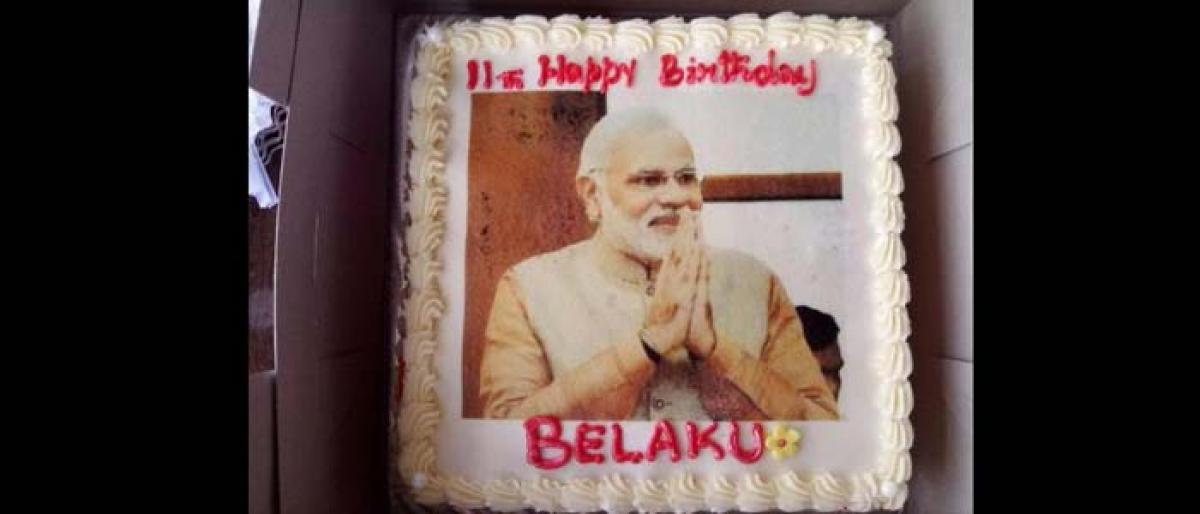 A sweet gesture by PM Modi to a little girl on her birthday