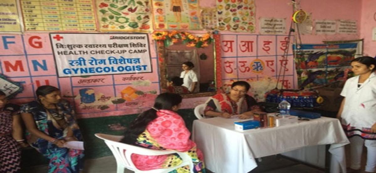 Health camp for women held