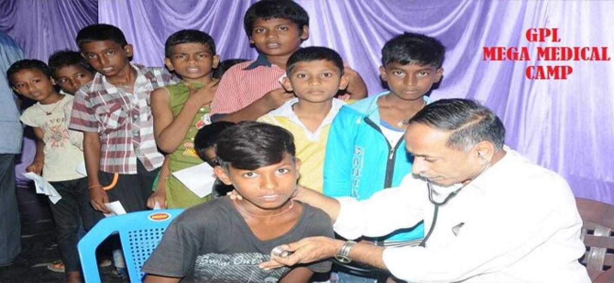 Gangavaram Port organises mega medical camp