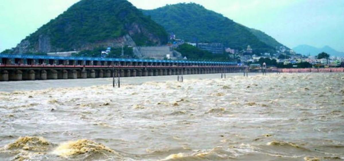 Supply of Godavari water to Yeleru reservoir halted