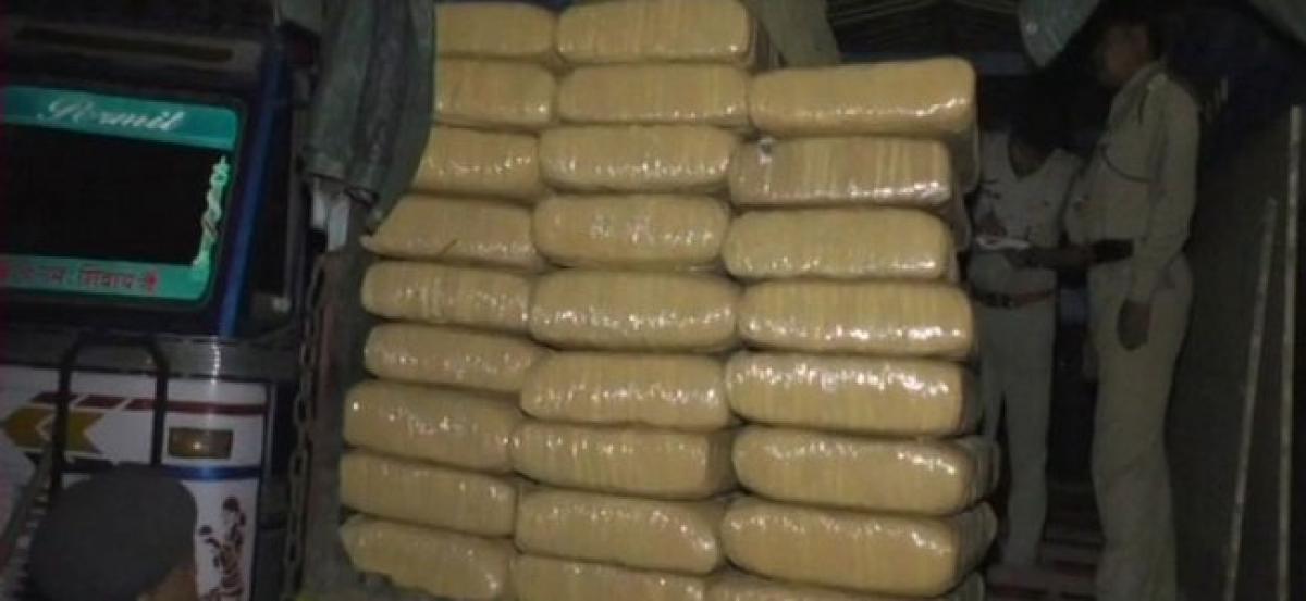 Cannabis worth 18 lakhs seized in Agartala