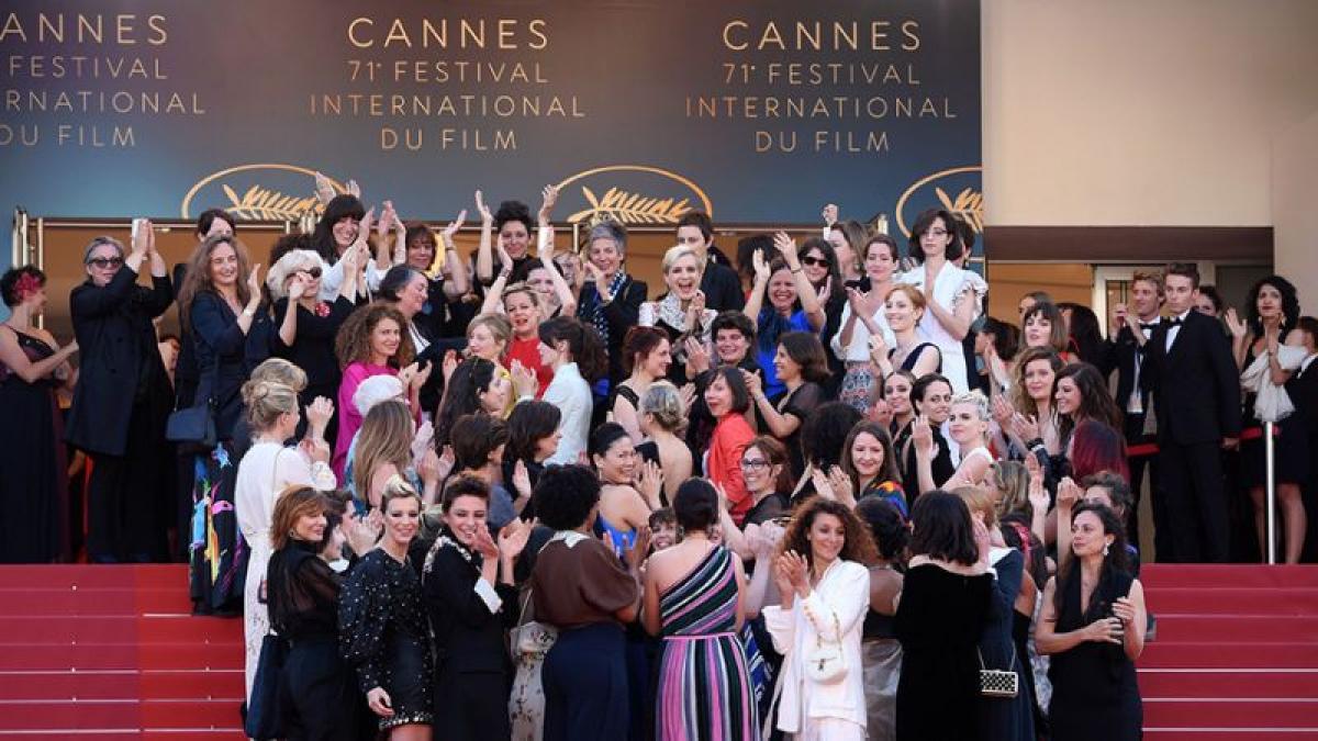 Cannes becomes a stage for women solidarity