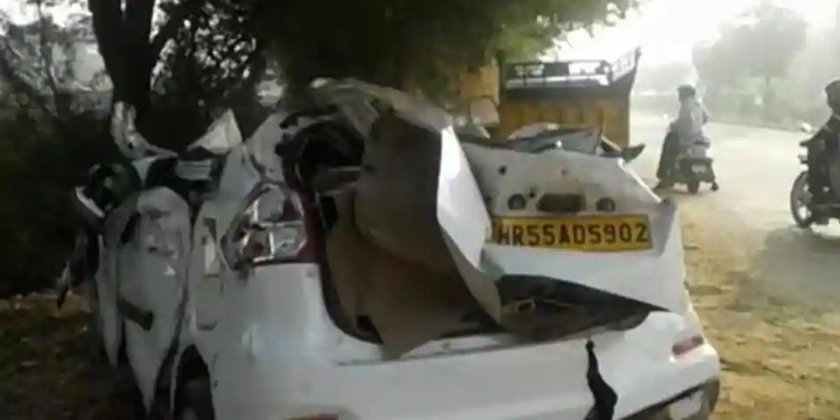 10 Members Of Family Killed After SUV Crushed Between Trucks In Gujarat