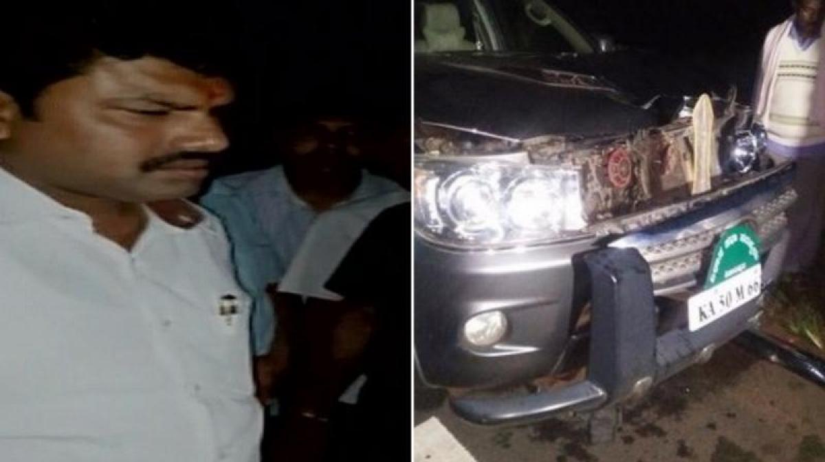 Karnataka: 24-year-old dies after Yeddyurappas sons SUV runs over him