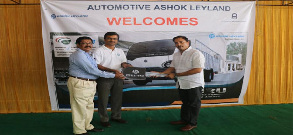 20 Ashok Leyland trucks handed over