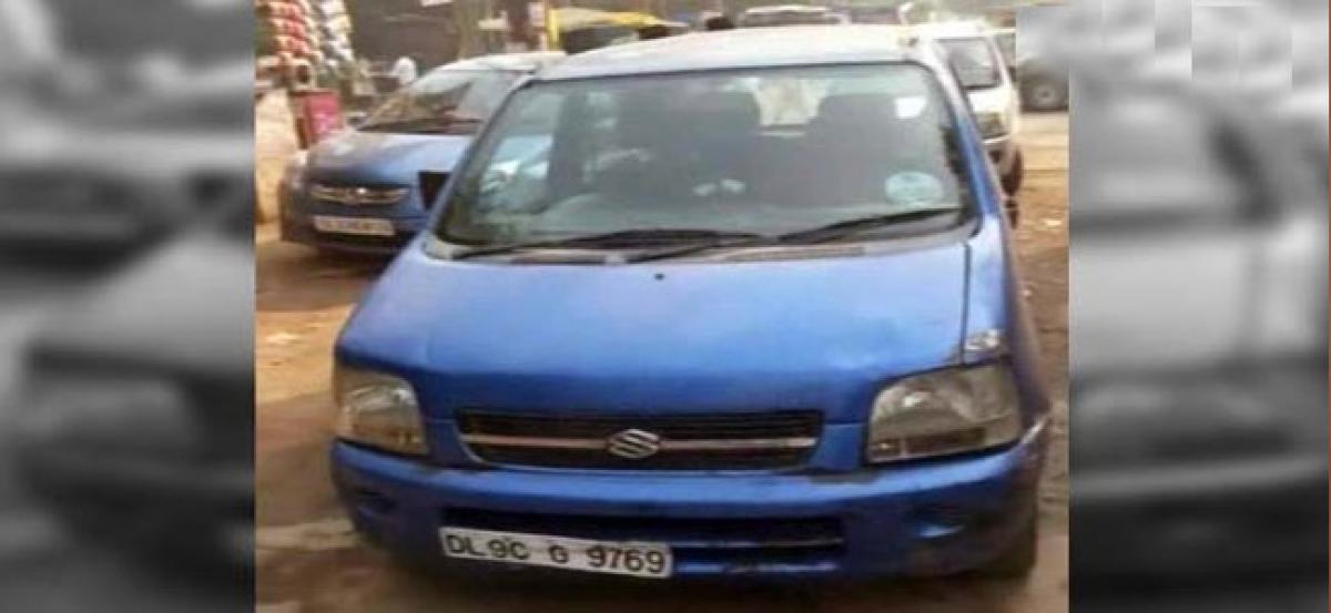 Arvind Kejriwals stolen Blue Wagon R recovered from Ghaziabad