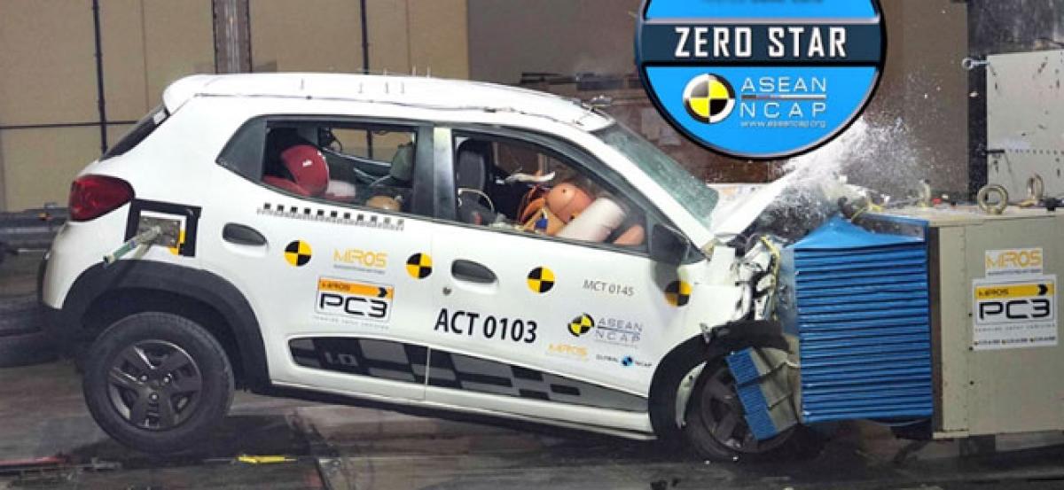 Made-In-India Renault Kwid Scores Zero-Star Crash Test Rating In ASEAN NCAP