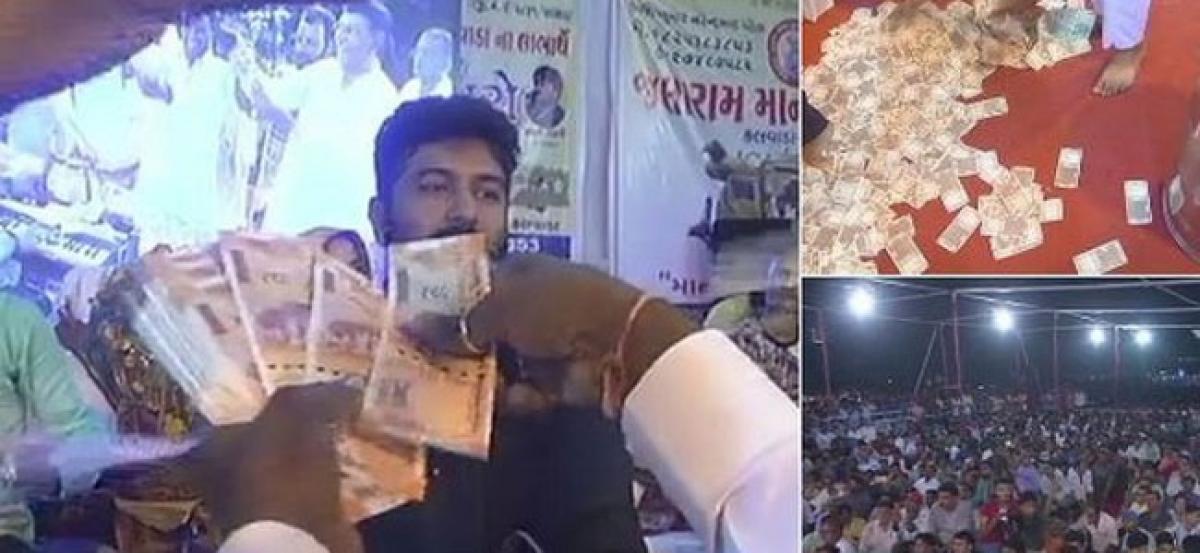 Its raining money on folk singers in Gujarat