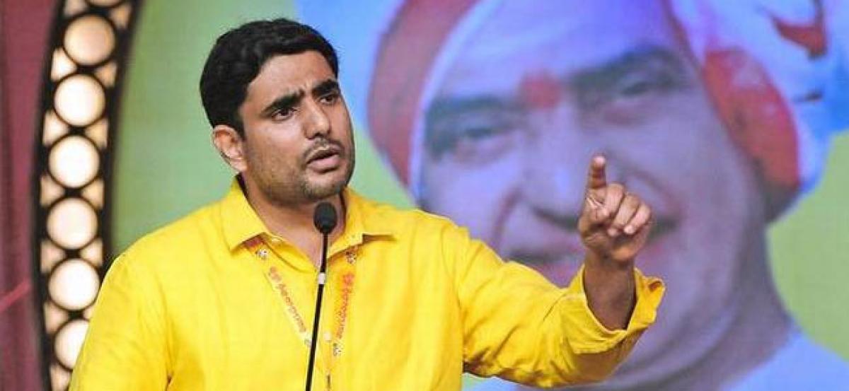 Jagan Is Corruption King Of India: Nara Lokesh